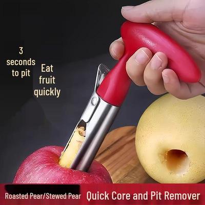 Stainless Steel Apple & Pear Corer Cutter Kitchen Gadget