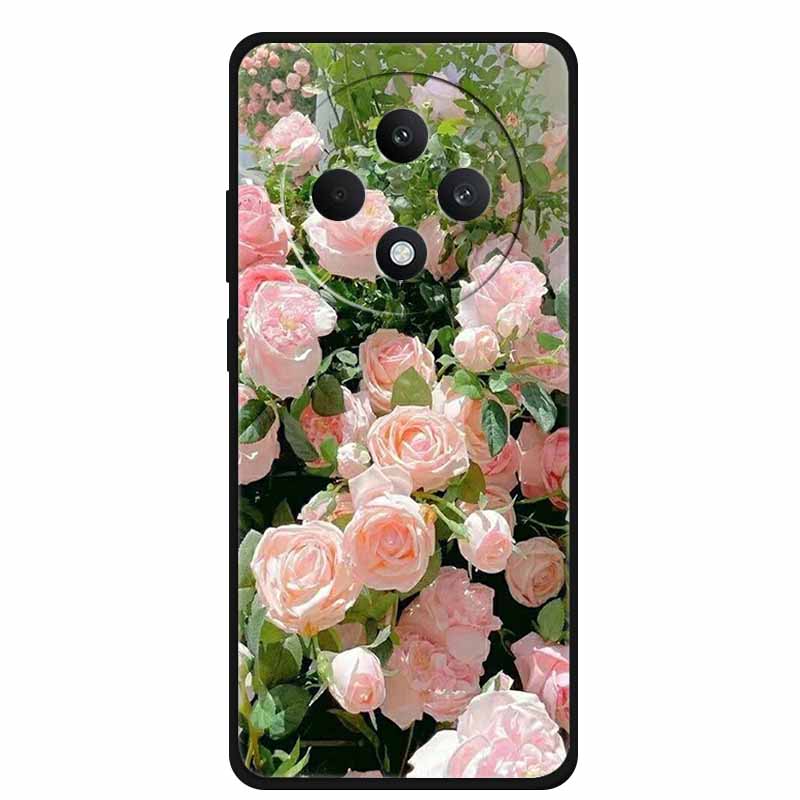 For Oppo Reno12 F 5G Case 12 F 4G Lovely Soft Silicone TPU Painted Cat Phone Cover For Oppo Reno12 FS Back Cases Fundas Bumper