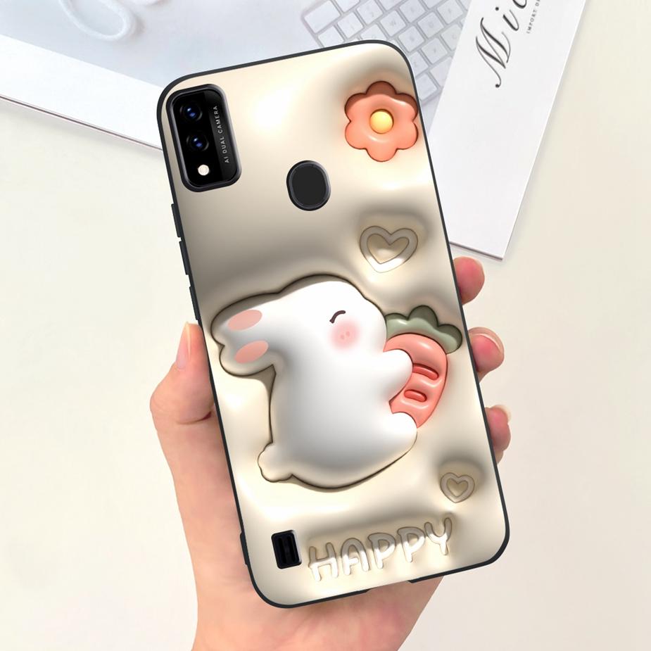 For ZTE Blade A51 Case BladeA71 Cute Fashion Cartoon Cover Soft Silicone Phone Case For ZTE Blade A71 A7030 BladeA51 Funda Coque