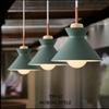 Nordic Lamps Simple Modern Macaron Living Room Chandelier Restaurant Dining Table Single-head Milk Tea Shop Lighting Chandelier