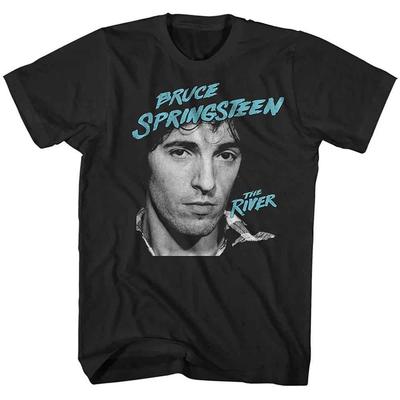 Bruce Springsteen 'River 2016' Schwarzes T-Shirt - NEU OFFIZIELL