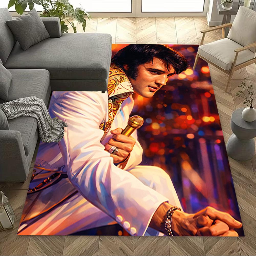 Epic Elvis Concert Performance Floor Rug Office Rug Perfect for Balcony Outdoor Kitchen Hallway Anti-slip Rug Office home decor Wedding Party Gift