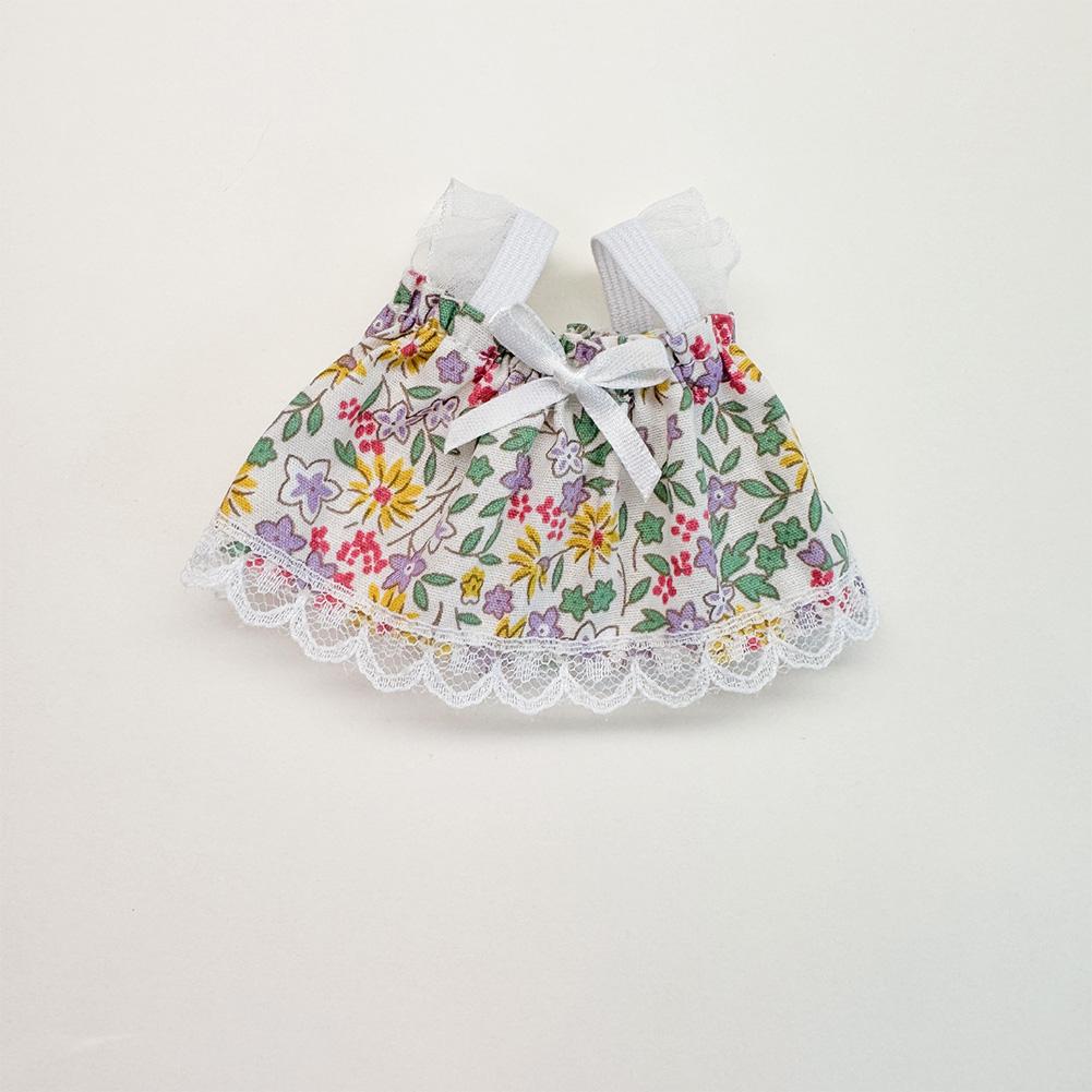 For 17cm Labubu Doll Dress Cute Doll Lovely Clothes Accessories Princess Dress Plush Dolls Clothes