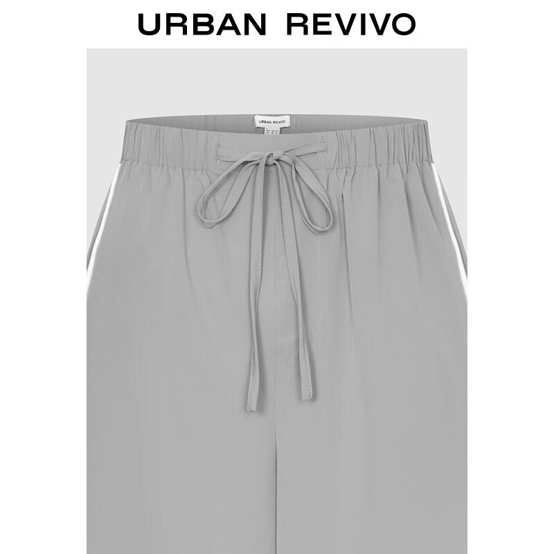 UR Women's Elastic Waist Drawstring Wide-Leg Pants