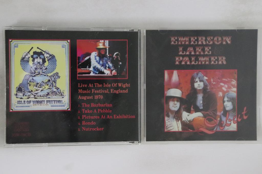 CD EMERSON LAKE & PALMER - Debut IOW70CD NOT ON LABEL Non Japan Rock Used