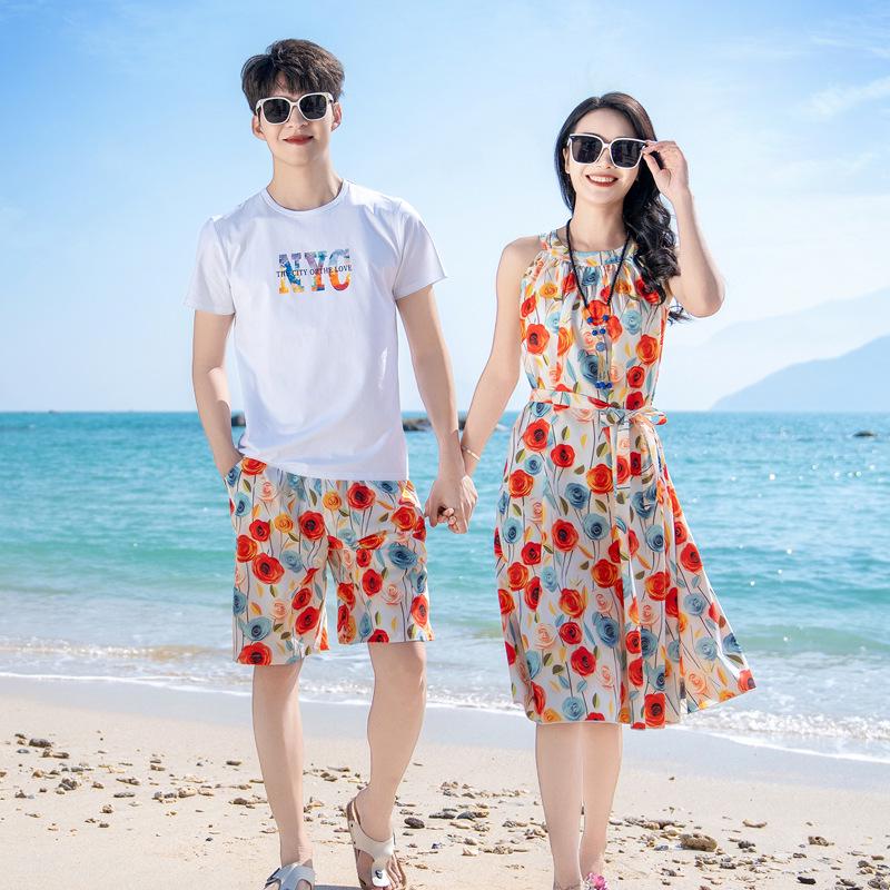 Costume de plajă coreene de vacanță: Rochii de vară mamă-fiică 2025