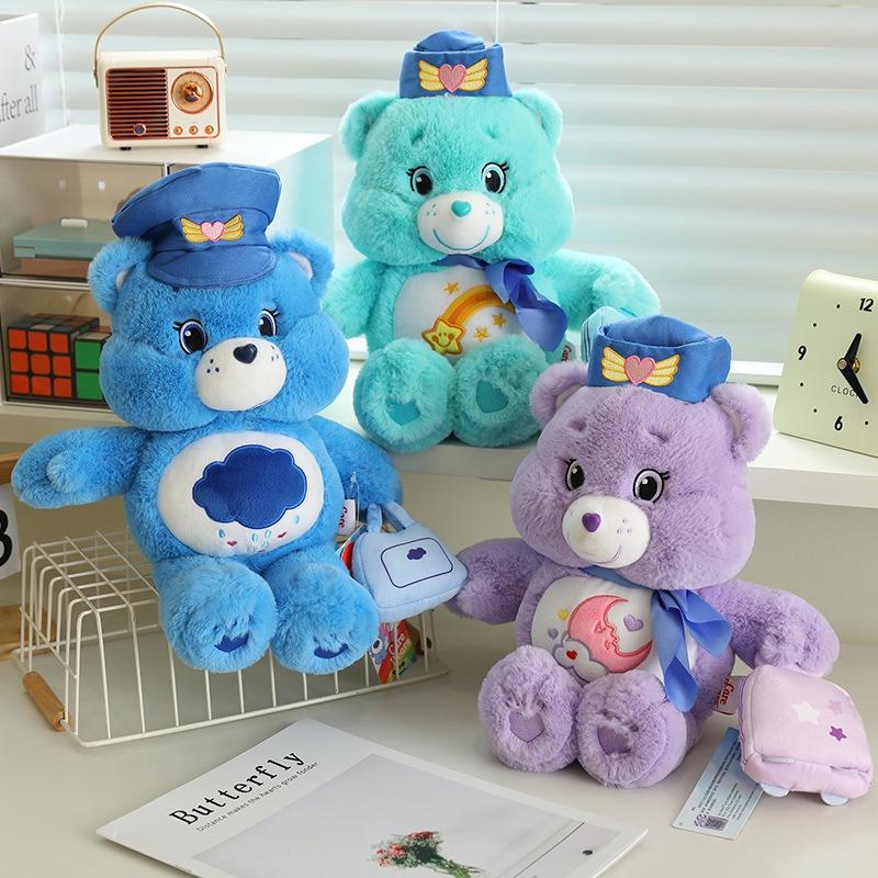 Love Bear Doll Aviation Series Plush Toy Rainbow Bear Doll Gift