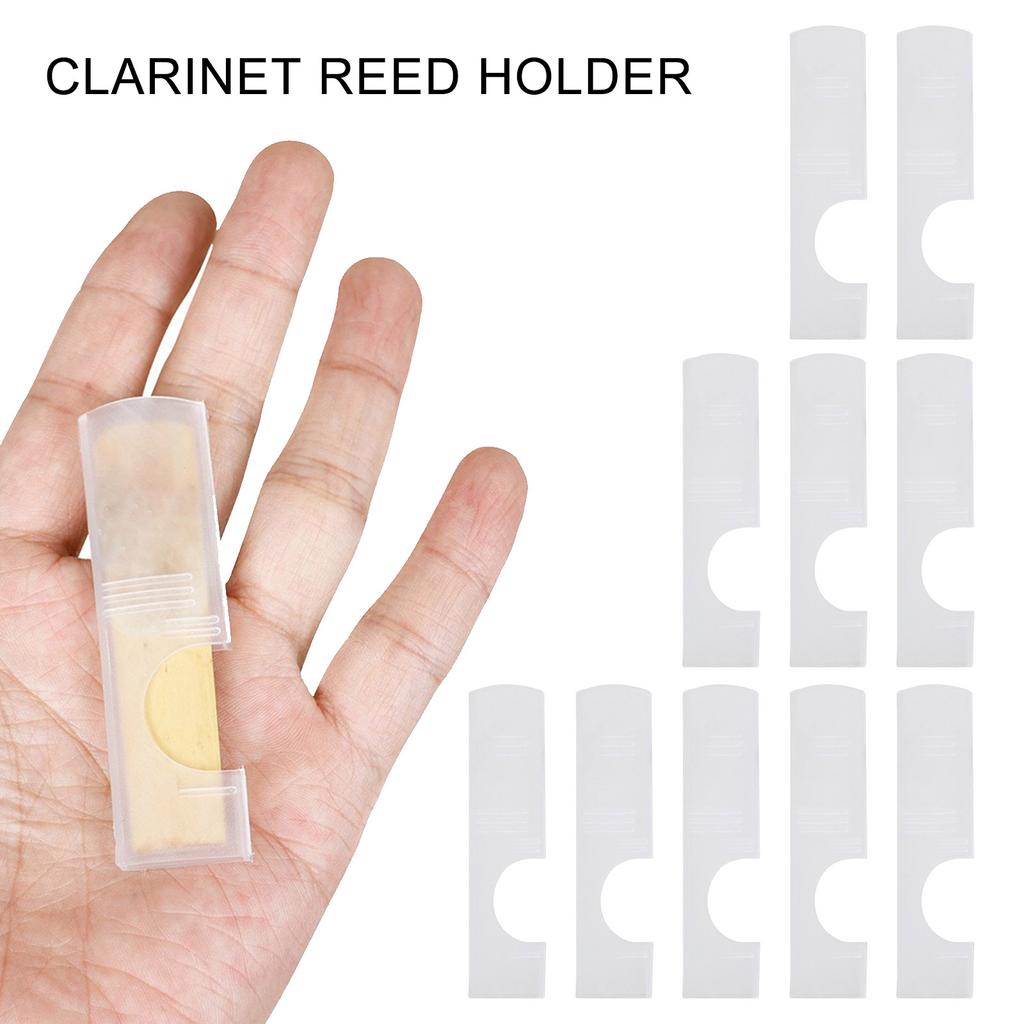 Multifuntional Reed Keeper for Woodwind Instruments Safe and Secure Fit Easy to Clean ABS Texture Reed Protective Case