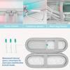 Travel Case For Electric Toothbrush Toothbrush Holder With Mesh Pocket Container Box Storage For Travel Household Teeth Adults