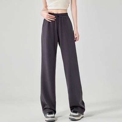 Large Size Wide-leg Pants Women's Casual Pants Feel Cool and Thin