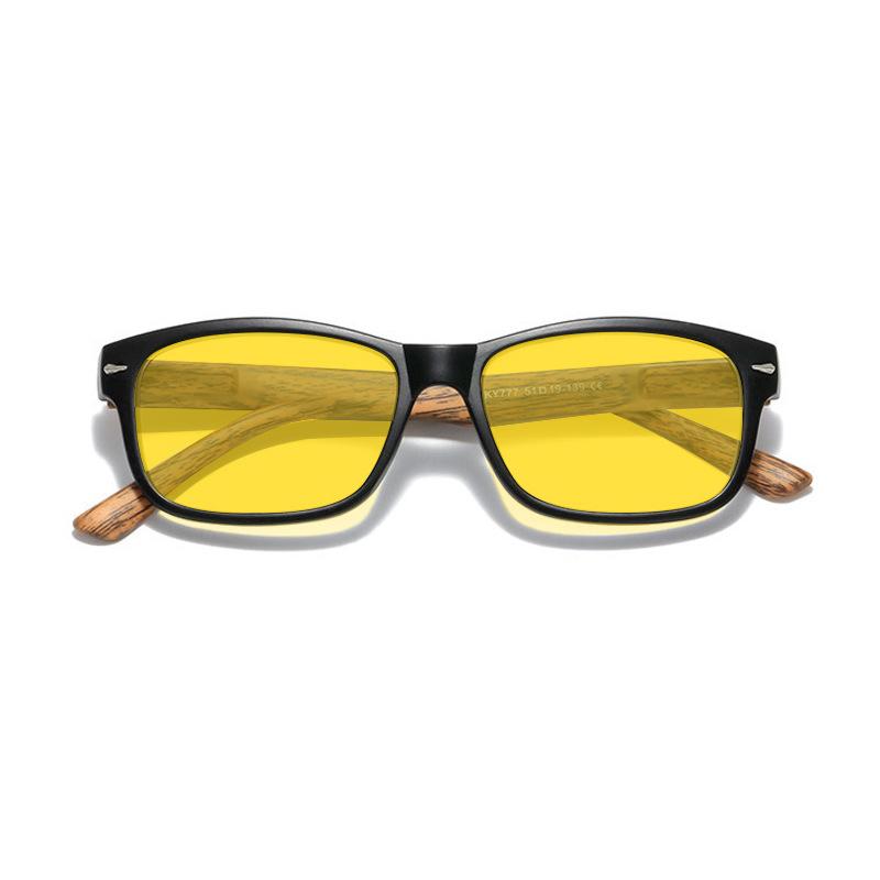 Retro Wood Grain Anti Blue Light Glasses for Men's Esports Suitable for Playing Games Watching Mobile Phones Computer Glasses