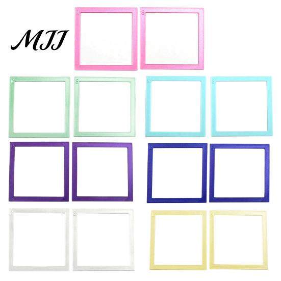 Rhinestone Painting Alignment Tool 2Pcs Art Positioning Frame, & Straight DIY Craft Supplies Edge Ruler, 3D Printed Auxiliary Frame for Crafts Ruler