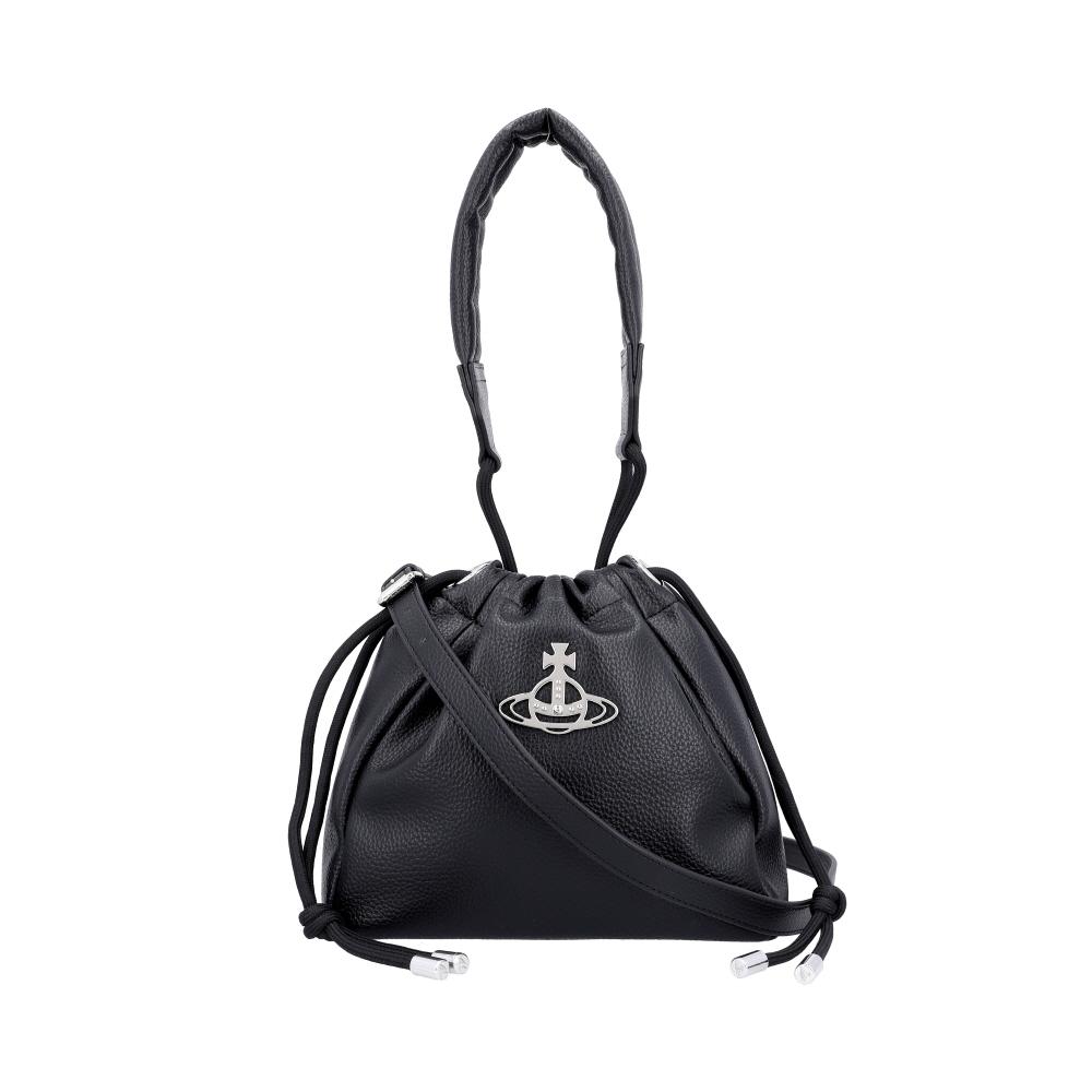 Vivienne Westwood Small Bucket Shoulder Bag N403 Hillary Vegan Bio Green Grain