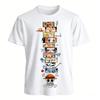 One Piece 2026 New Hot Anime Luffy Zoro Ace T Shirt Unisex 2026 Summer Cotton Short Sleeve Graphic Tee Harajuku Vintage Casual Tops