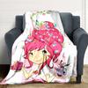1Pc Strawberry Shortcake Party Blanket For Couch Bed Plush Cozy Fuzzy Blanket Super Soft Warm Blankets For Fall And Winter 0918252