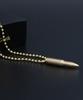 Works Pedition Brass Bullet Necklace