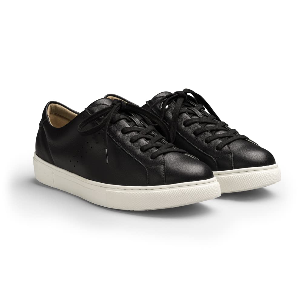 

Arch Fitter Official 143 Lace Up Leather 2 Lace Up Low Cut Arch Support Simple Flat Feet [AKAISHI] (22.0cm Black) чорний