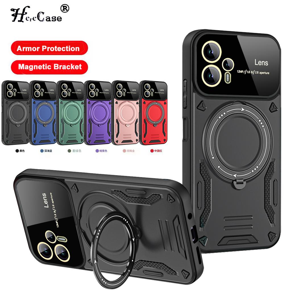 Magnetic Shockproof Armo Case for MOTO G53 5G G23 4G G22 G32 G60 G30 G20 G10 Bracket Lens Protect Ring Magsafe Cover Funda