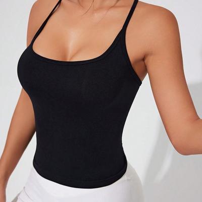 Tankair Women's Quick-Dry Elastic Fitness Tank Top with Built-in Bra