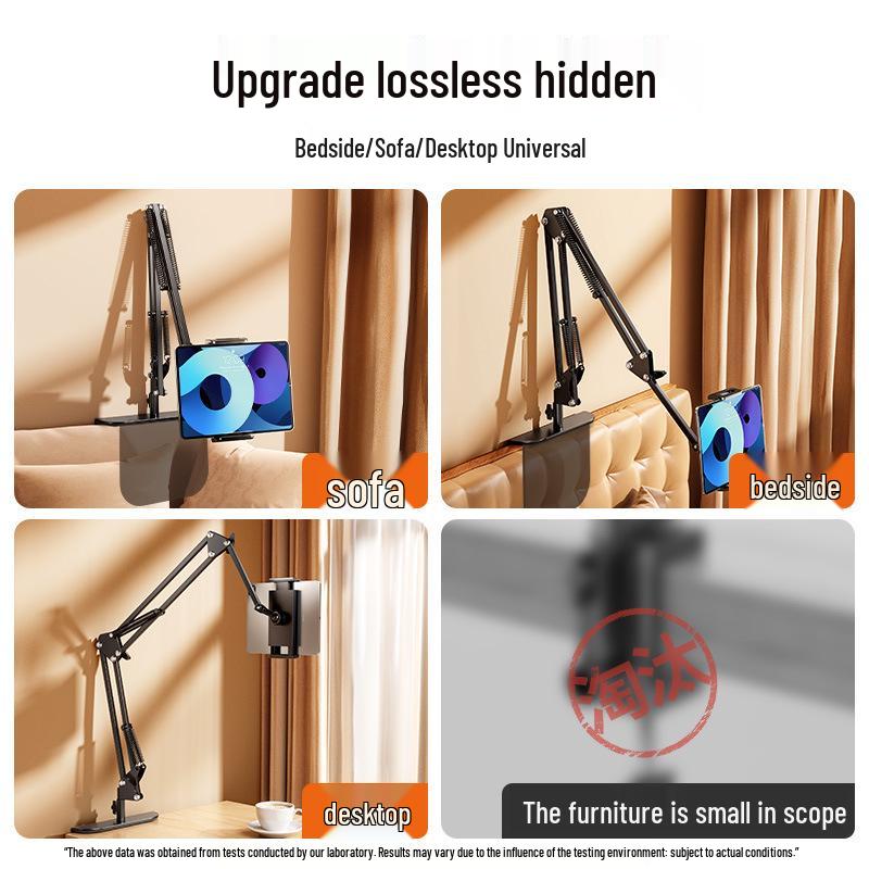 Clip-Free Hidden Phone & Tablet Holder - Bedside, Lying Down for TV, Streaming, or Binge-Watching