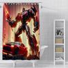 Shower Curtain Waterproof Polyester Fabric Paint Colorful Bath Curtains Transformers Autobot Home Bathroom Decor With Hook