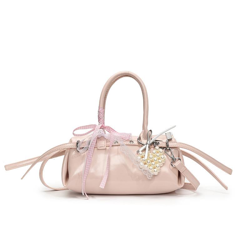 

Simple Pu French Stick Shoulder Bag With Inner Card Pocket For Daily Outings