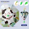 Nan Qiao Kids Cartoon UV Umbrella with Ice Cream Handle