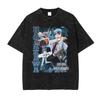 2026 Hot Sale Anime C-Chainsaw M-Man T Shirts Oversized Vintage Washed Denji T-shirt Manga Power T Shirt Pochita Makima Reze Tops Tees Short Sleeve