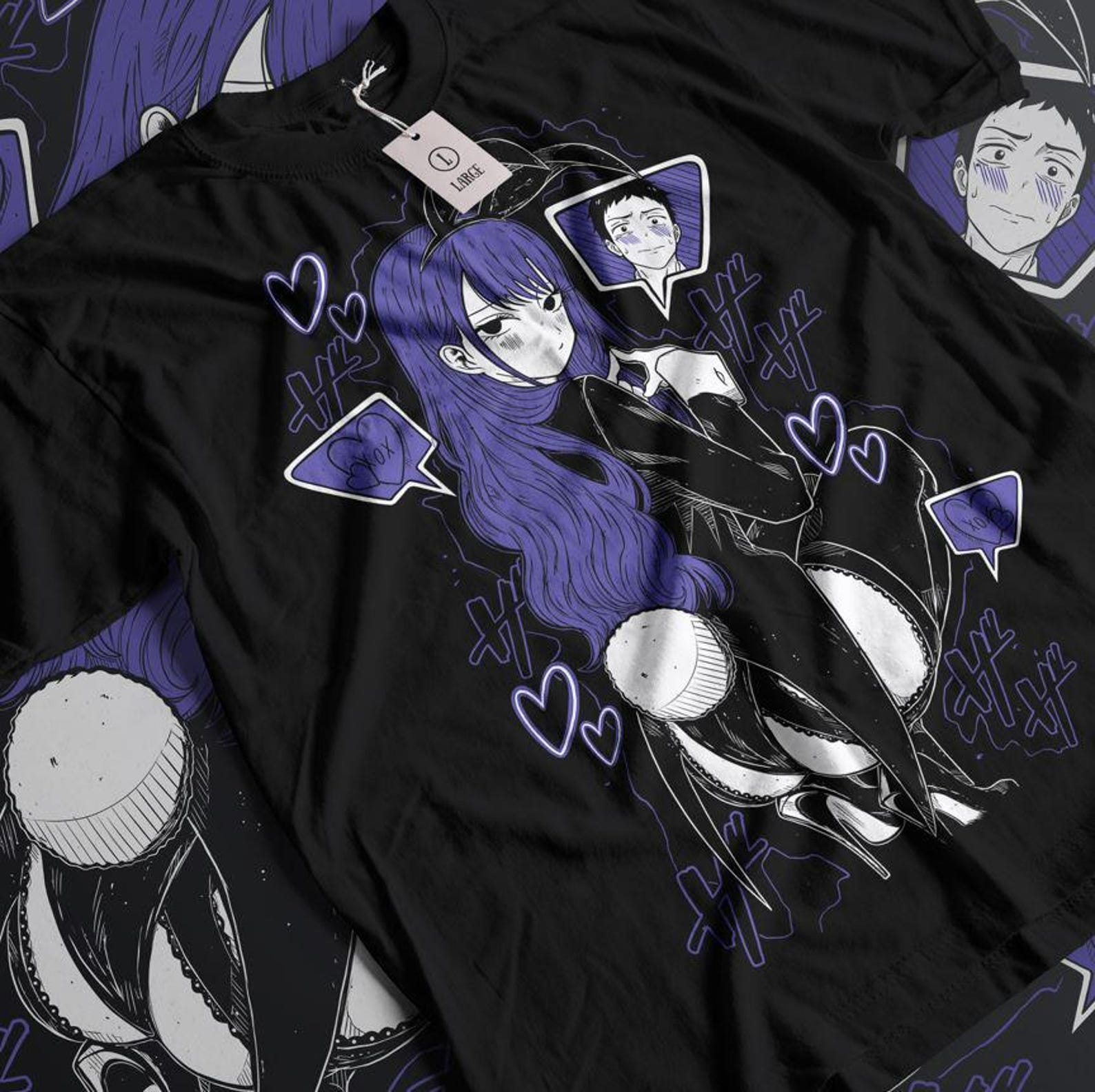 Unisex My Cosplay Darling Anime T shirt, Marin Manga Waifu Graphic Tee Shirt S