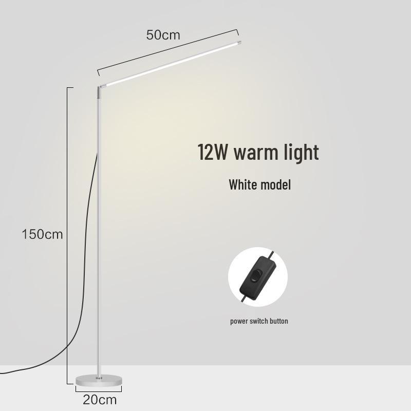 Retractable Super Bright LED Floor Lamp for Living Room, Bedroom, Bedside, Reading, Piano, and Eyelash Extension