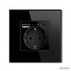 European Standard Smart WiFi Socket with App Remote, Voice Control, Timer, and Power Monitoring