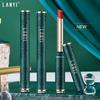 Lan Yi Cinnamon Milk Tea Matte Velvet Lipstick - Non-Stick, Non-Fading, Waterproof.