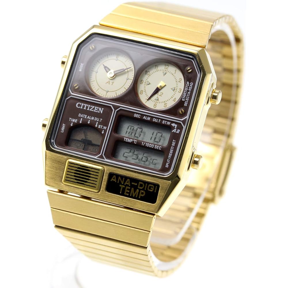 

Ana-Digi Temp Chrono Stainless Steel Watch 32.5mm Miscellaneous