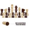 Wood Chess Board Accessories Small Size And Easy To Carry Wooden Chess Pieces Home Chess Schools