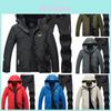 Men Fishing Suit Set With Comfortable Hooded Jacket And Breathable Hiking Pants