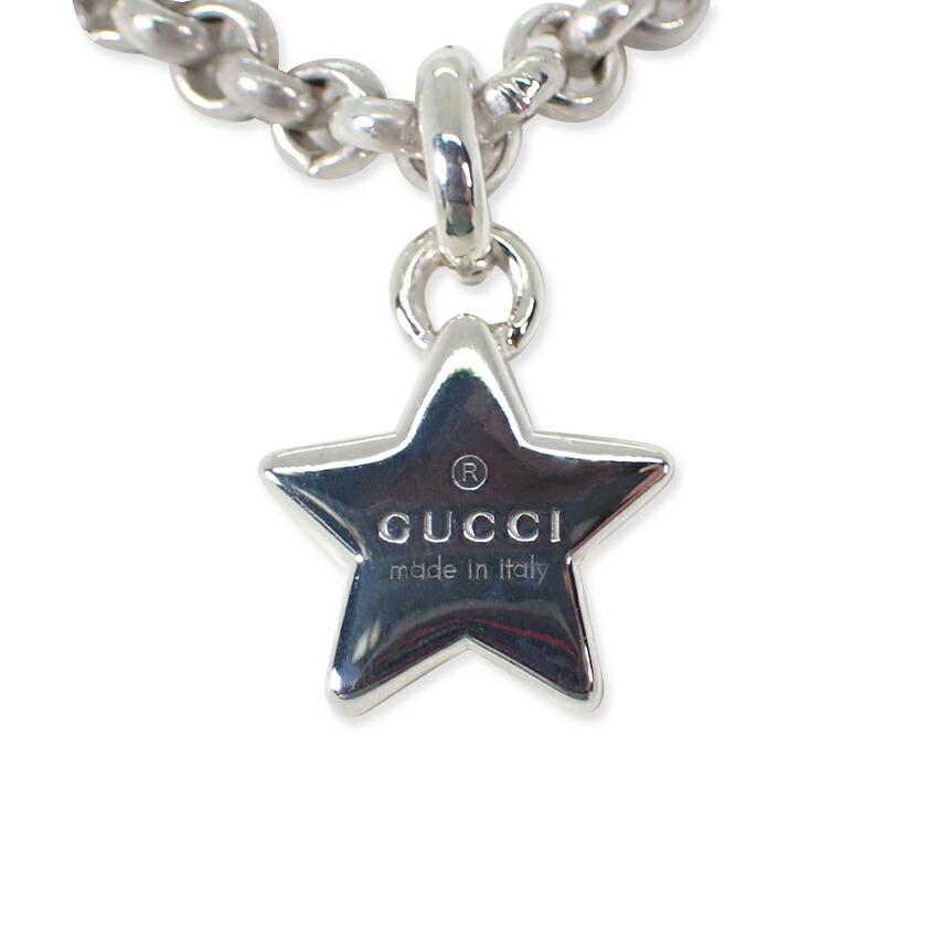 

[Pre-owned] GUCCI 925 Star Motif Pendant Necklace j20-8