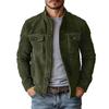 New men's casual European and American men's jackets, new imitation suede jackets
