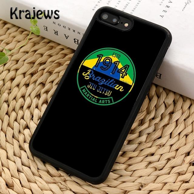 Krajews BJJ Brazilian Jiu Jitsu Art Phone Case Cover For iPhone 17 Air 16 15 14 Plus 11 12 13 Pro Max Coque Fundas