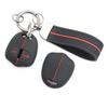 Key Cover for Mitsubishi Lancer Evolution EX Outlander Pajero ASX Grandis Triton with Keychain Anti-Scratch Wear Resistant Dustproof Protector