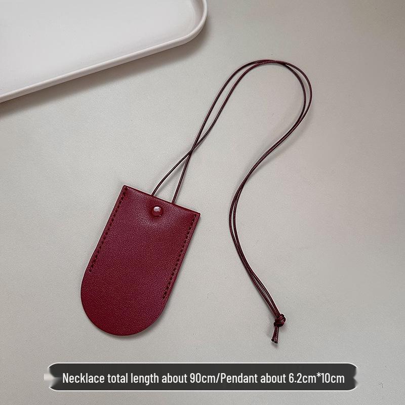 

Women s 2025 Multifunctional Magnetic Leather Eyeglass Clip Necklace and Sweater Chain.