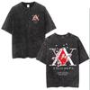 Streetwear Hunter X Hunter Killua Zoldyck Anime Gewaschenes T-Shirt Frühling Sommer Vintage Herren Damen Baumwolle Lässig Übergroßes Tee Top