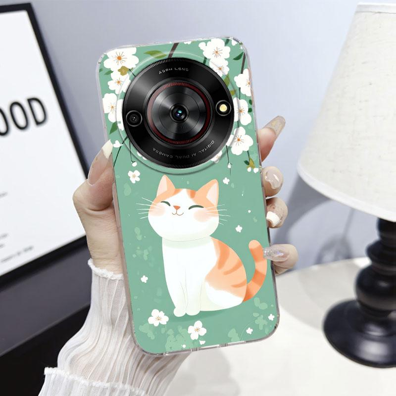 For ZTE Blade A75 5G A 75 5G Case Clear Protect Cover For ZTE Nubia Focus 5G Clear Soft Silicone Phone Case Marble Print Pattern