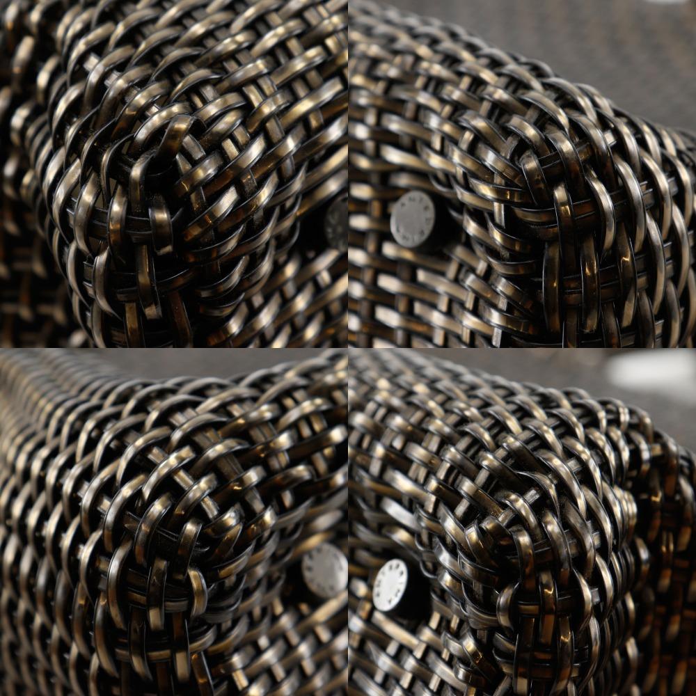 Anteprima Intretti Tote Bag Black Wire Cord Women Used
