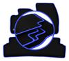 CARLUX-BLUE Car Mats For: Ford Tourneo Courier Kombivan (2014-)