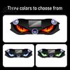 Solar Powered Car Interior Lights Devil Eyes Light for Windshield, Window Warning Sign with Three Smart Modes, Enthusiast Styling Accessories