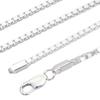 Sears Venetian Chain Silver SV 50cm Necklace, 925, 2.7mm Wide, Long, SV300-50