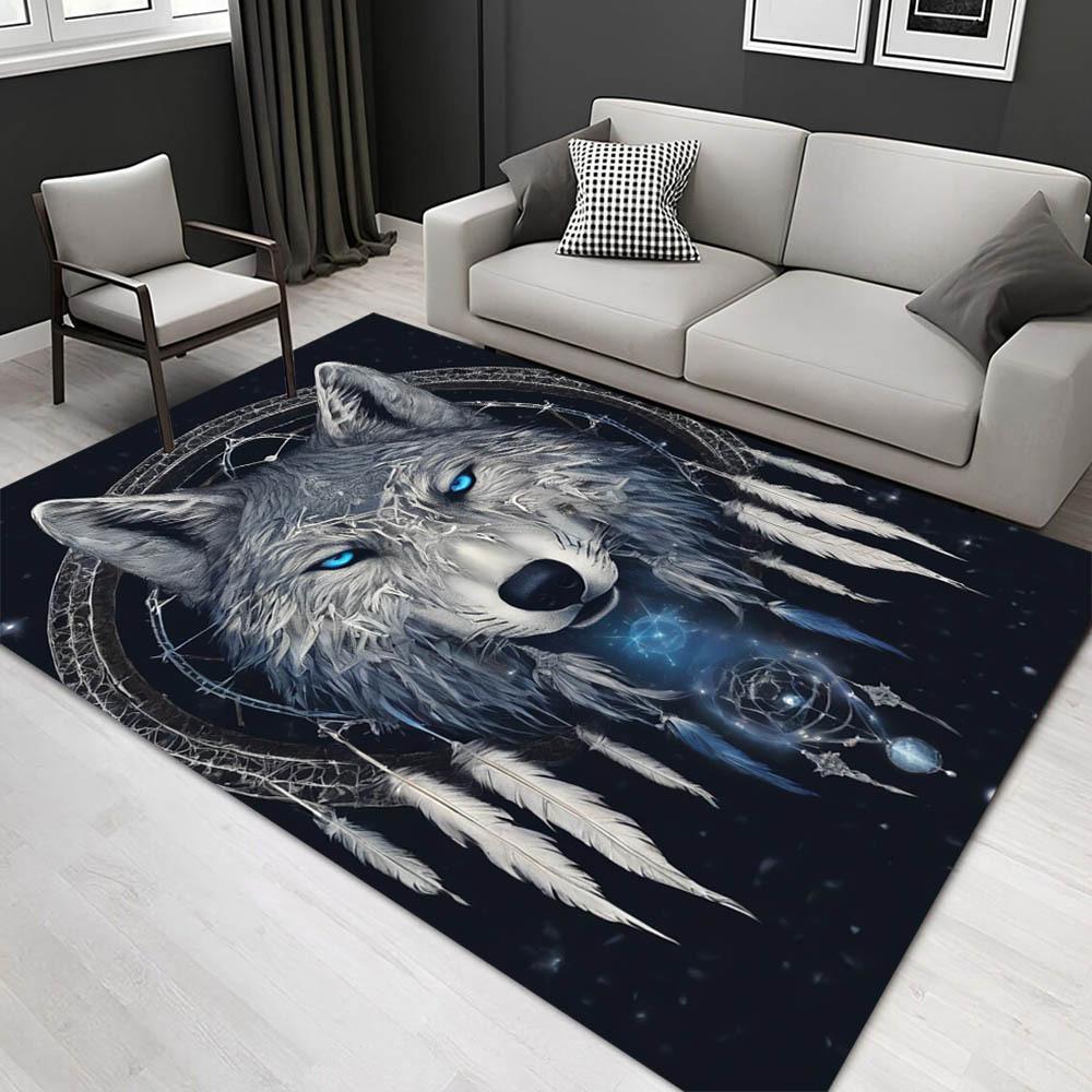 

1pc 1405503005Pattern Carpet, Area Rug For Living Room Bedroom Room Bed Chair Laundry Entryway Corridor Yard Non-slip Outdoor Camping Rug Fl 60cm by 90cm