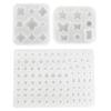 Fashionable Earring Sturdy Silicone Mould Set Accessory Portable for Stylish Jewelry Making Resin Casting Set