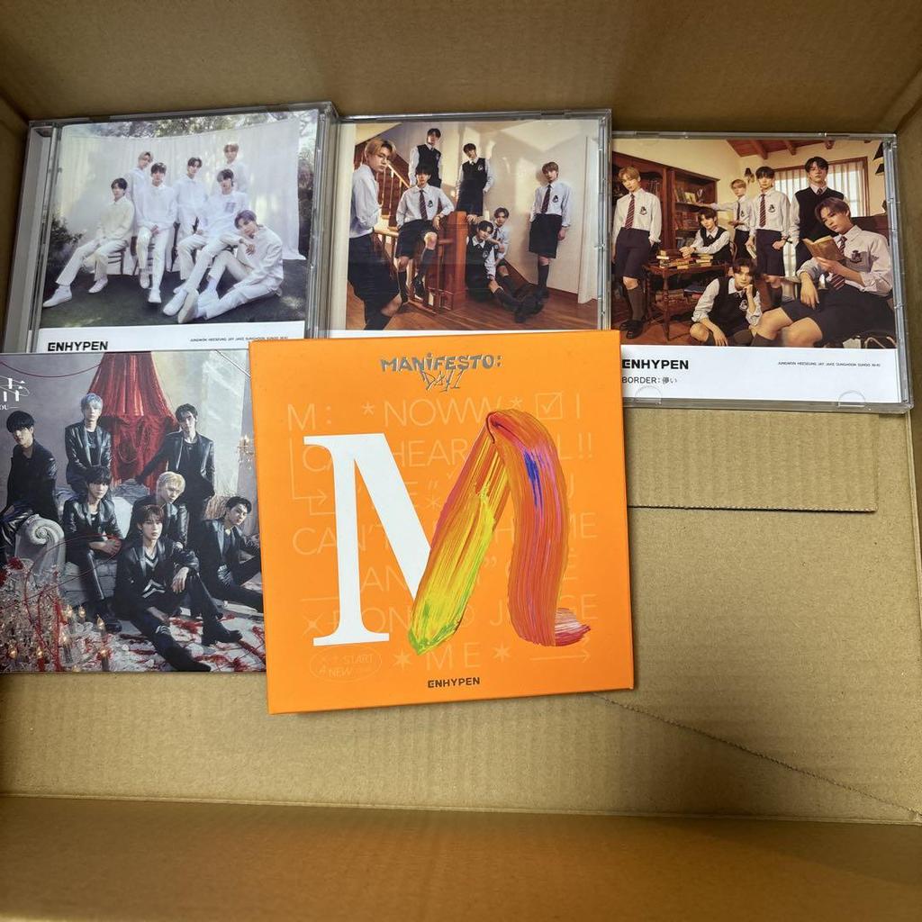 [USED] enhypen cd album set