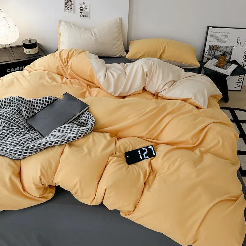 4-piece Cotton Bed Sheet Quilt Cover Student Dormitory Cotton Bed Hats Bedding